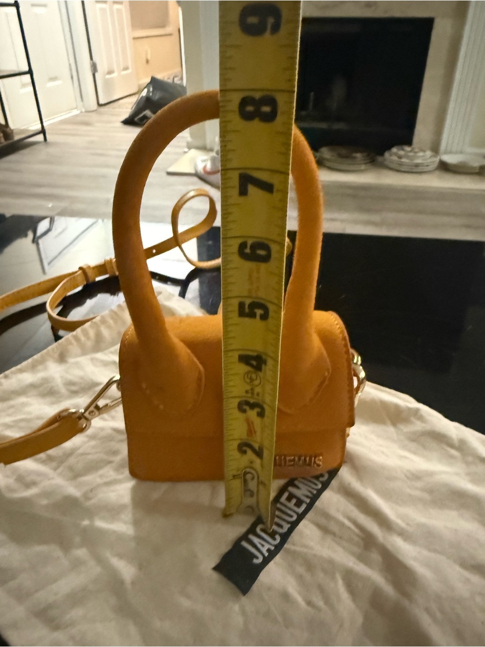 Jacquemus Le Chiquito Canvas Signature Mini Handbag - Picture 5 of 7